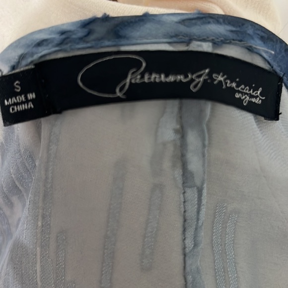 Patterson J Kincaid silk velvet burnout kimono - Picture 5 of 6